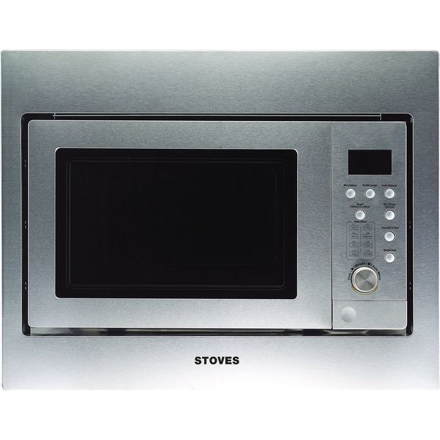 Stoves ST BIMWG6025 25 Litre Microwave With Grill - Stainless Steel - ST BIMWG6025_SS - 1